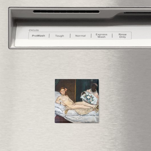 Edouard Manet - Olympia Magnet (In Situ (Geschirrspüler))