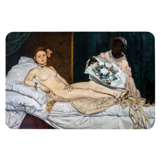 Edouard Manet - Olympia Magnet (Horizontal)