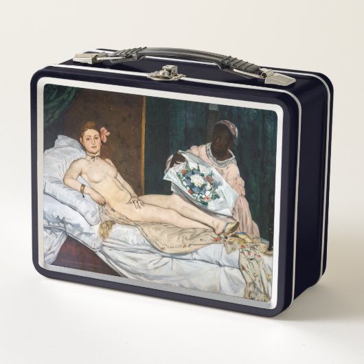 Edouard Manet - Olympia Metall Brotdose (Vorderseite)