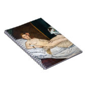 Edouard Manet - Olympia Notizblock (Rechte Seite)