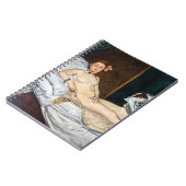 Edouard Manet - Olympia Notizblock (Linke Seite)