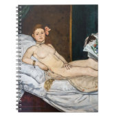 Edouard Manet - Olympia Notizblock (Vorderseite)