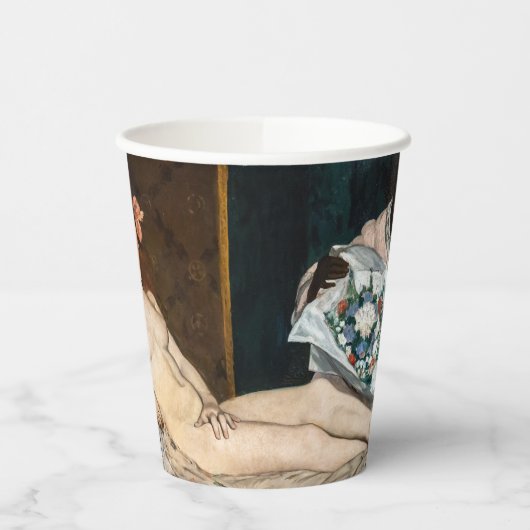 Edouard Manet - Olympia Pappbecher (Links)