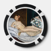 Edouard Manet - Olympia Pokerchips (Rückseite)