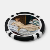 Edouard Manet - Olympia Pokerchips (Einzeln)