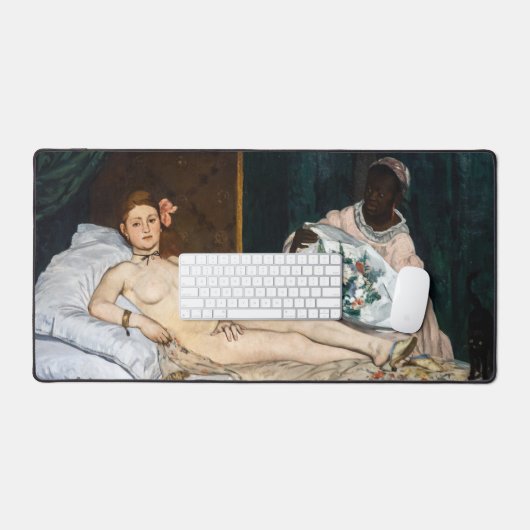 Edouard Manet - Olympia Schreibtischunterlage (Tastatur & Maus)