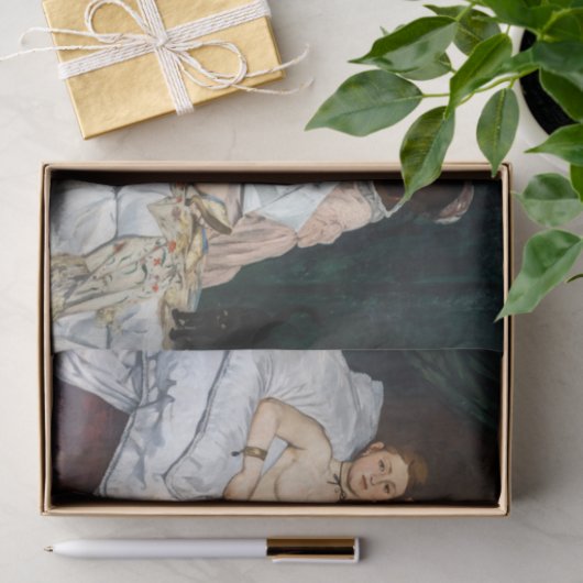 Edouard Manet - Olympia Seidenpapier (Geschenk)