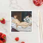 Edouard Manet - Olympia Serviette (Beispiel)