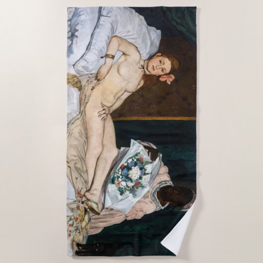 Edouard Manet - Olympia Strandtuch (Vorderseite)