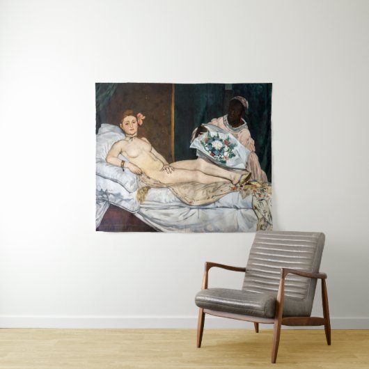 Edouard Manet - Olympia Wandteppich (Beispiel (Horizontal))