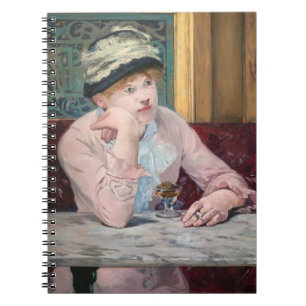 Edouard Manet - Pflaumenlikör Notizblock