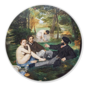 Edouard Manet - Picknick im Grünen Keramikknauf