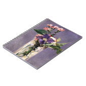 Edouard Manet - Pinks und Clematis, Notizblock (Linke Seite)