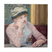 Edouard Manet - Plum Brandy Fliese (Vorderseite)