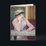 Edouard Manet - Plum Brandy Karte<br><div class="desc">Plum Brandy (La Prune) - Edouard Manet,  Oil on Leinwand,  1877</div>