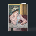 Edouard Manet - Plum Brandy Karte<br><div class="desc">Plum Brandy (La Prune) - Edouard Manet,  Oil on Leinwand,  1877</div>