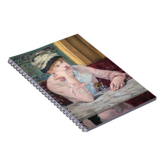 Edouard Manet - Plum Brandy Notizblock (Rechte Seite)