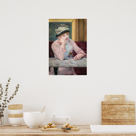 Edouard Manet - Plum Brandy Poster (Küche)