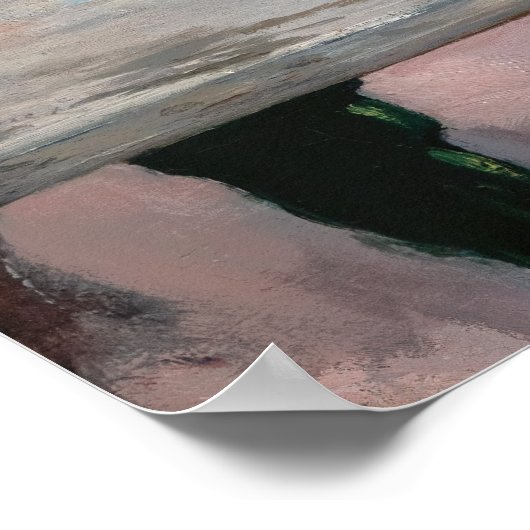 Edouard Manet - Plum Brandy Poster (Ecke)