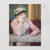 Edouard Manet - Plum Brandy Postkarte (Vorderseite)