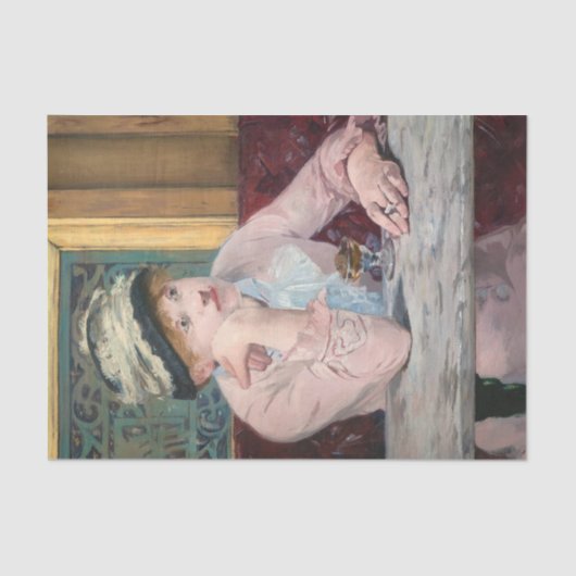 Edouard Manet - Plum Brandy Seidenpapier (Vorderseite)