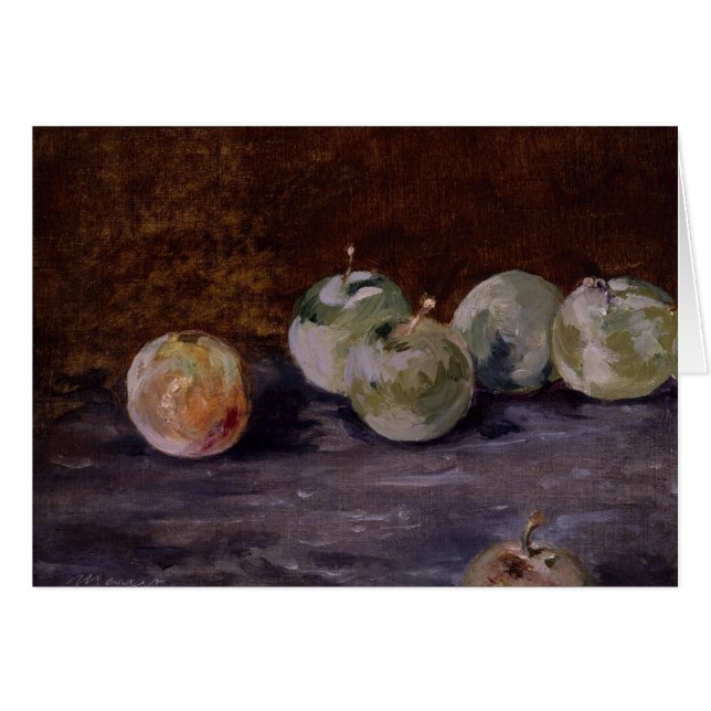 Edouard Manet - Plums (Vorderseite (Horizontal))