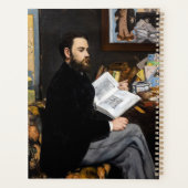 Edouard Manet - Portrait von Emile Zola Planer (Rückseite)