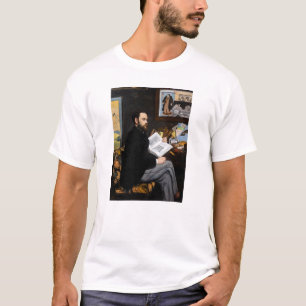 Edouard Manet - Portrait von Emile Zola T-Shirt