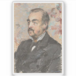 Édouard Manet: Portrait von Julien de la Rochenoir Aufkleber