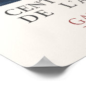 Edouard Manet Railway Gare Saint-Lazare Poster (Ecke)