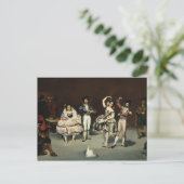 Edouard Manet - Spanisches Ballett Postkarte (Stehend Vorderseite)