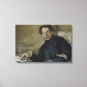 Edouard Manet - Stephane Mallarme Leinwanddruck