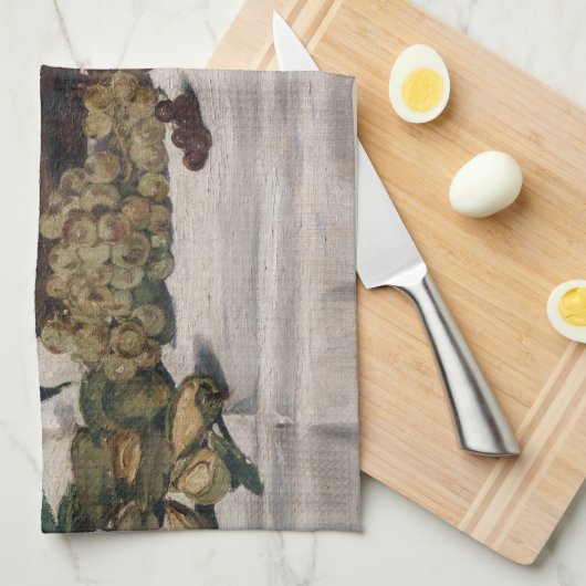 Edouard Manet - Stillleben, Früchte auf einem Tisc Geschirrtuch (Viertel Falte)