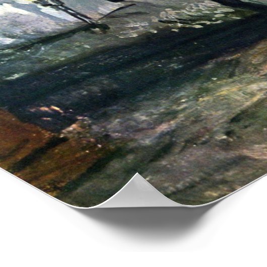 Edouard Manet - Suizid Poster (Ecke)