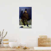 Edouard Manet The Absinthe Drinker Poster (Küche)