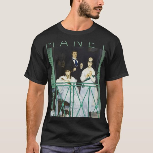 Édouard Manet  The Balcony  for Artists T-Shirt (Vorderseite)