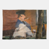 Edouard Manet - The Bar, Le Bouchon Geschirrtuch (Horizontal)