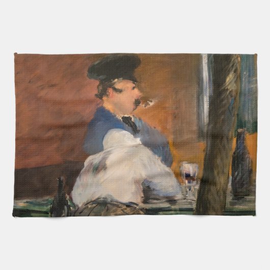Edouard Manet - The Bar, Le Bouchon Geschirrtuch (Horizontal)