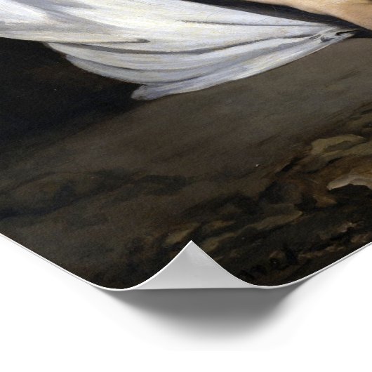 Édouard Manet The Dead Christ with Angels Poster (Ecke)