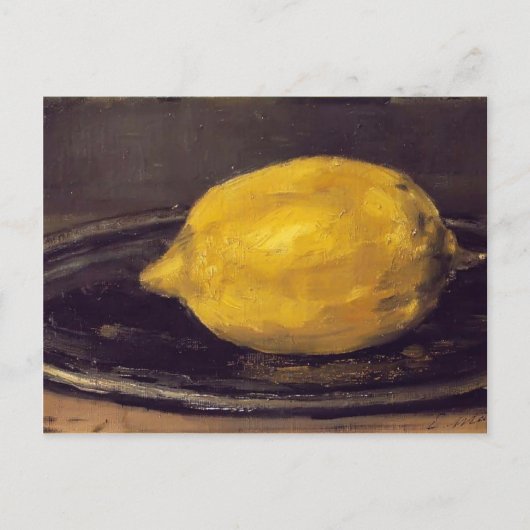 Edouard Manet - The Lemon Postkarte (Vorderseite)