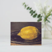 Edouard Manet - The Lemon Postkarte (Stehend Vorderseite)