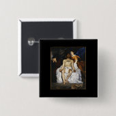 Edouard Manet - Toter Christus mit Engeln - 1864 Button (Vorne & Hinten)