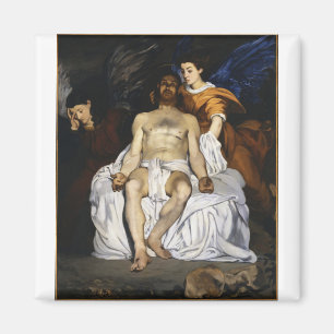 Edouard Manet - Toter Christus mit Engeln - 1864 Magnet