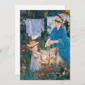 Edouard Manet - Wäsche Einladung (Vorne/Hinten)