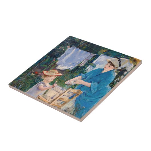 Edouard Manet - Wäsche Fliese (Seite)