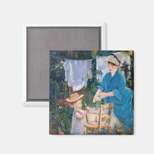 Edouard Manet - Wäsche Magnet (Vorderseite/Rückseite)