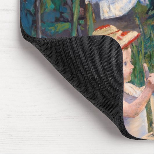 Edouard Manet - Wäsche Mousepad (Ecke)