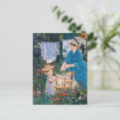 Edouard Manet - Wäsche Postkarte (Stehend Vorderseite)