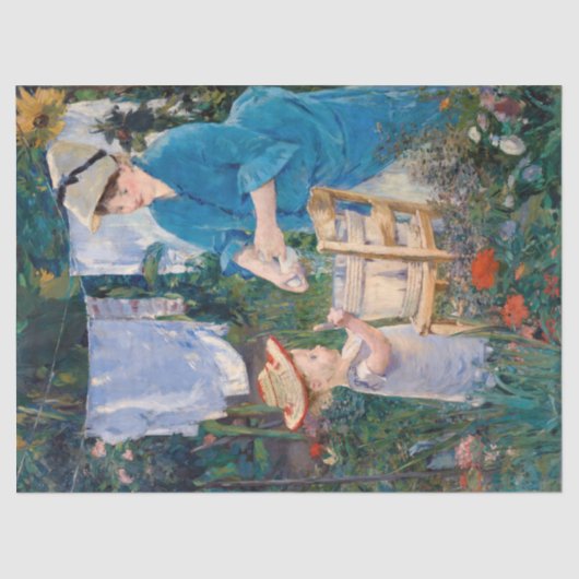 Edouard Manet - Wäsche Seidenpapier (Vorderseite)