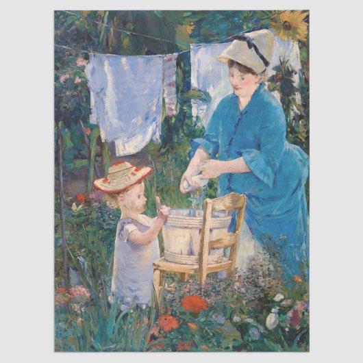 Edouard Manet - Wäsche Seidenpapier